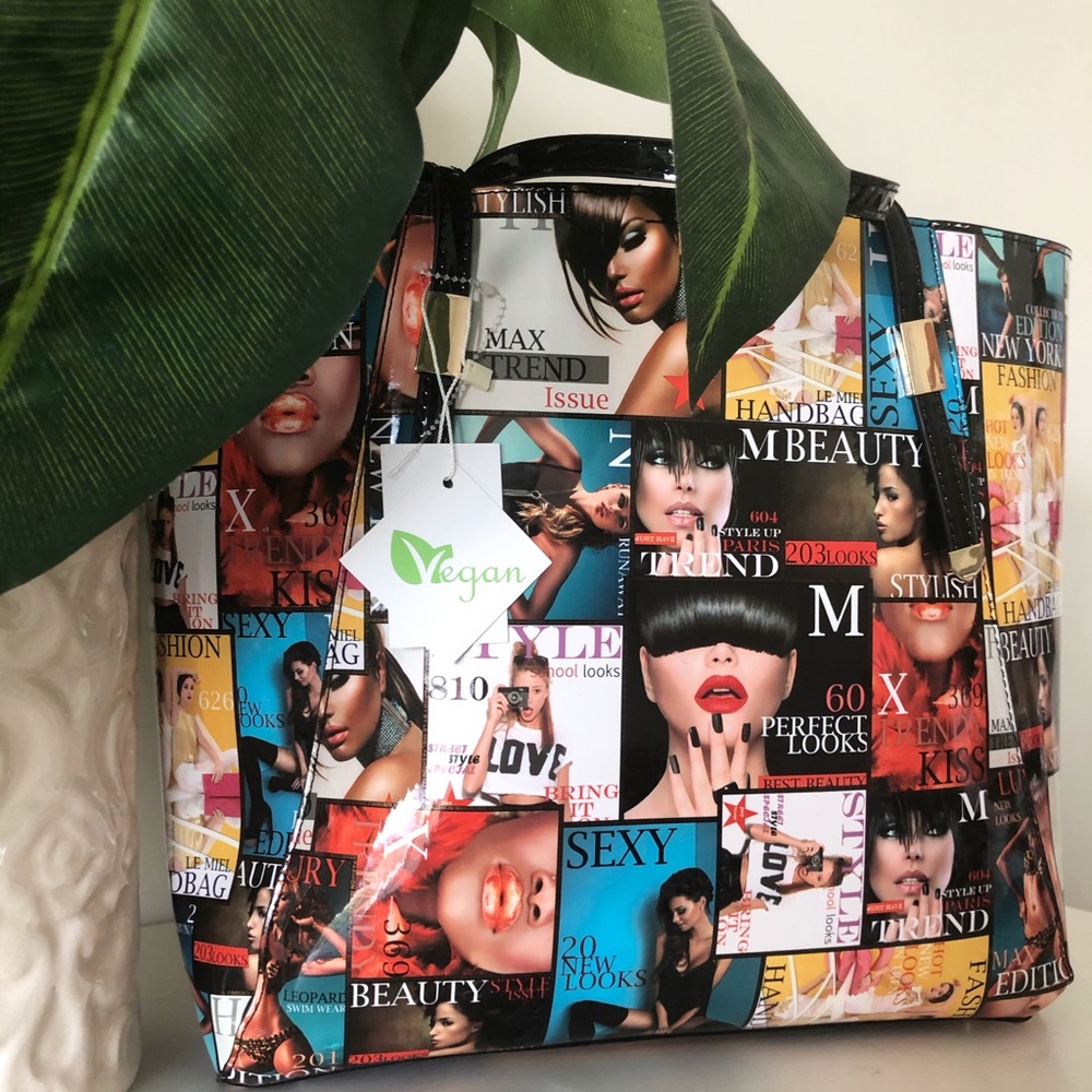Magazine Print Tote
